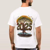 緑のTシャツに切り替え。 Tシャツ (裏面)