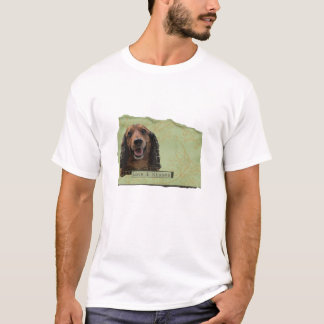 緑のTeckle/ダックスフント Tシャツ