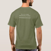 緑のThere+Is+A+Scripture+For+Thatクリスチャングッズ Tシャツ (裏面)
