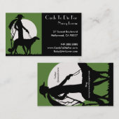 緑のTheresa -名刺 名刺 (正面/裏面)