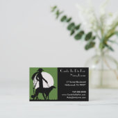 緑のTheresa -名刺 名刺 (スタンド正面)