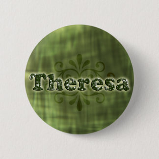 緑のTheresa 缶バッジ