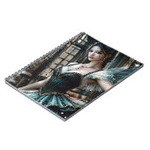 緑のTuと妖精の翼のバレエダンサー ノートブック (左側)