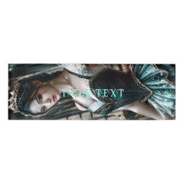 緑のTuと妖精の翼のバレエダンサー 名札