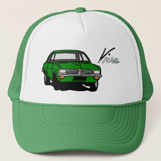 緑のVauxhall Viva HC キャップ (正面)