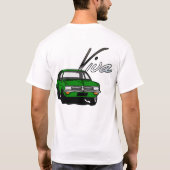 緑のVauxhall Viva HC Tシャツ (裏面)