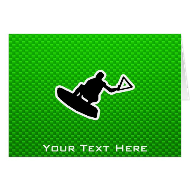 緑のWakeboarder (正面横)