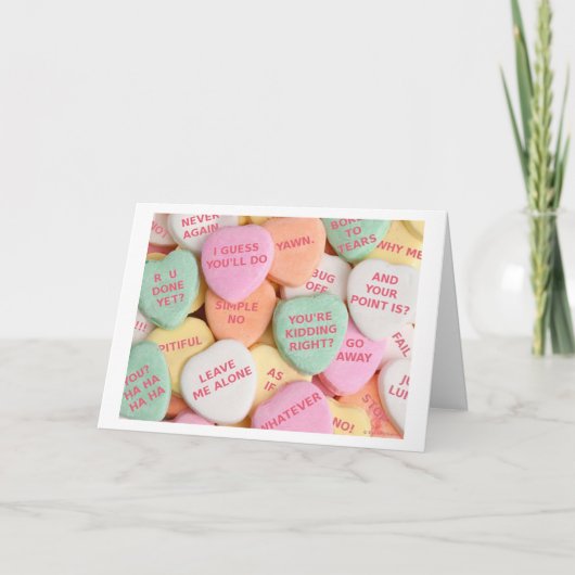 緑のWeeniiの"苦い菓子"の挨拶状 シーズンカード (正面)