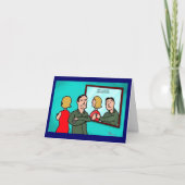 緑のWeeniiノートカードを反射する時間 カード (正面)