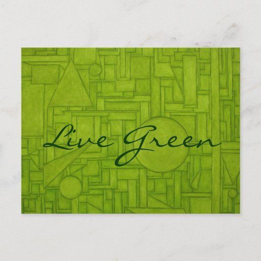 緑はがきライブ！ ポストカード (正面)