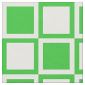 緑はっきりしたモダン方形 ファブリック (クローズアップ)