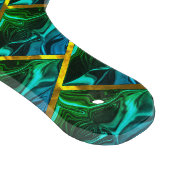 緑はエメラルドに見える金ゴールド格子の下？ カッティングボード (角)