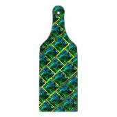 緑はエメラルドに見える金ゴールド格子の下？ カッティングボード (正面)