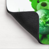 緑はクールです! マウスパッド (コーナー)