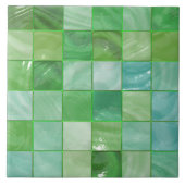 緑はセラミックタイルを平方します タイル (正面)