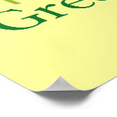 緑はユニバーサル ポスター (角)