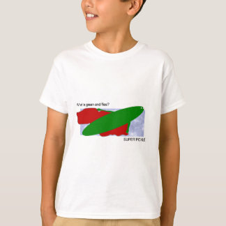 緑は何、飛びますか。 極度のピクルス! Tシャツ