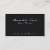 緑は名刺の良否を明りにすかして調べます 名刺 (裏面)