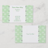 緑は名刺を戴冠させます 名刺 (正面/裏面)