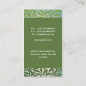 緑は名刺を残します 名刺 (裏面)