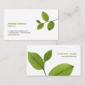 緑は名刺を残します 名刺 (正面/裏面)