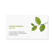 緑は名刺を残します