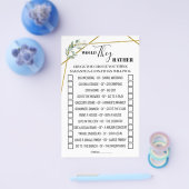 緑は彼らにむしろブライダルシャワー チラシ (シングル)