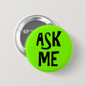 緑は有志私に尋ねます 缶バッジ (正面&裏面)