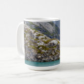 緑は青で覚醒します コーヒーマグカップ (正面左)