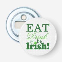 緑は飲み物を食べ、アイルランド人のセントパトリックの日です