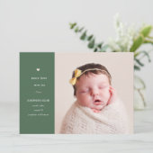 緑より愛し、より喜び | 休日誕生発表 シーズンカード (スタンド正面)