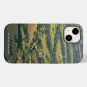 緑を分割 Case-Mate iPhoneケース (裏面 (横))