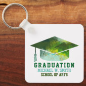 緑を卒業する キーホルダー (正面)