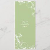 緑を渦巻く霧 メニュー (裏面)