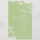 緑を渦巻く霧 メニュー (正面/裏面)