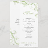 緑を渦巻く霧 メニュー (正面/裏面)