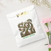 緑を生き生きとしている フェイバーバッグ (封をした状態)