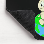 …緑を考えて下さい マウスパッド (コーナー)