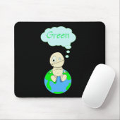 …緑を考えて下さい マウスパッド (マウス)