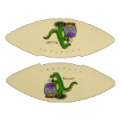 緑アおもしろいリゲーター料理漫画 アメリカンフットボール (パネル)