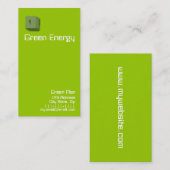 緑エネルギー名刺 名刺 (正面/裏面)