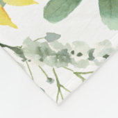 緑エレガントおばあちゃんナナサンダーズ引用文 フリースブランケット (角)