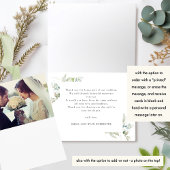 緑エレガントと台本結婚か他 サンキューカード