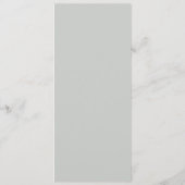 緑エレガントと金ゴールドディナー食べメニュー メニュー (裏面)