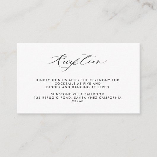 緑エレガントと青のフローラ結婚披露宴 エンクロージャーカード (正面)