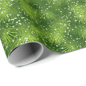 緑エレガントのクリスマス ラッピングペーパー (ロールコーナー)