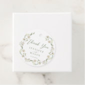 緑エレガントのフローラ夏結婚に感謝 フェイバータグ (インサイチュ)