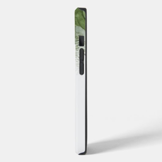 緑エレガントのモノグラムN Case-Mate iPhoneケース (裏面 / 左)