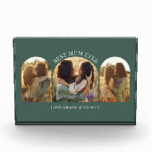 緑エレガントの数々のア最高のチャム フォトブロック (正面)