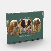 緑エレガントの数々のア最高のチャム フォトブロック (左)